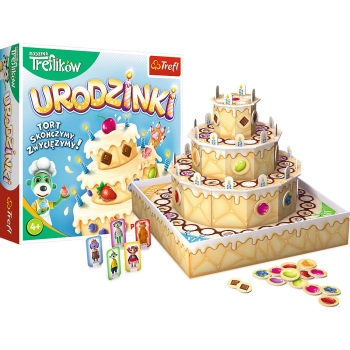 Gra edukacyjna Trefl Urodzinki Rodzina Treflików (02065)