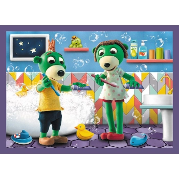 Puzzle Trefl Trefliki 4w1 el. (34370)