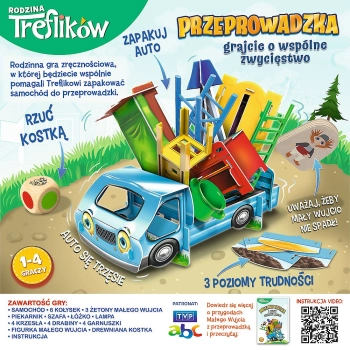 Gra zręcznościowa Trefl Trefliki Przeprowadzka z Rodziną Treflików (02071)