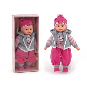 Lalka Adar Bobas 35 cm, z polskim dźwiękiem, BOX (501317)