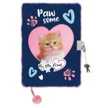 Pamiętnik Bambino GINGER KITTY MY LITTLE FRIEND A5