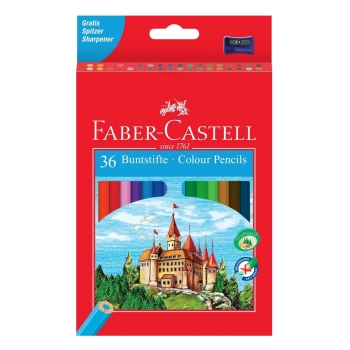 Kredki ołówkowe Faber Castell Zamek 36 kol. (120136)