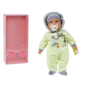 Lalka Adar bobas ze smoczkiem, z polskim dźwiękiem, śpiewa i mówi po polsku [mm:] 450 (560192)