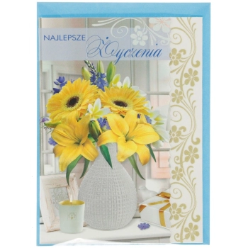 Kartka składana Top Graphic SERDECZNE ŻYCZENIA B6 (5907786927741)