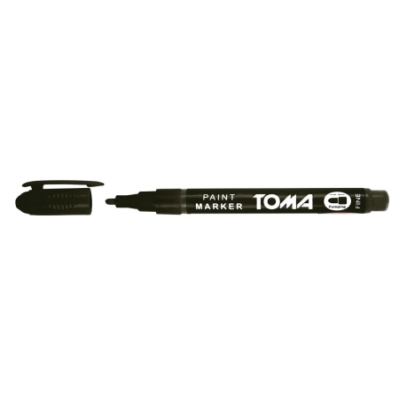 Marker olejowy wkład czarny 1,5mm okrągła końcówka Toma (TO-441 3 2)