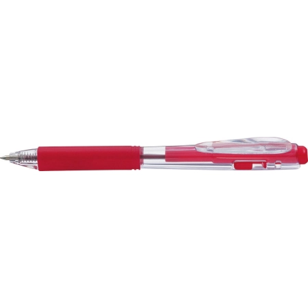 Długopis olejowy BK437 wkład czerwony 0,27mm Pentel