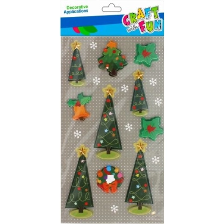 Naklejki świąteczne Craft With Fun (521561)