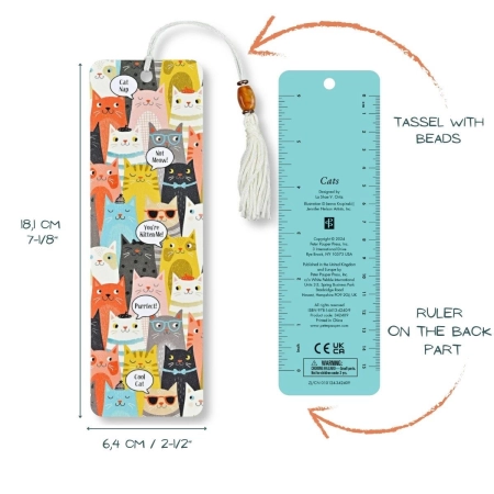 Zakładka do książki Koty Peter Pauper Press