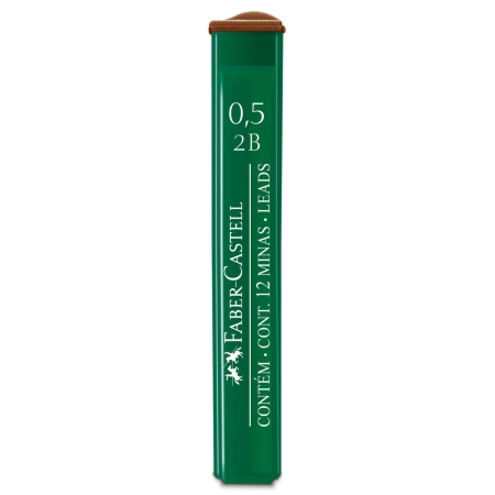 Wkład do ołówka (grafit) 2B 0,5mm Faber Castell