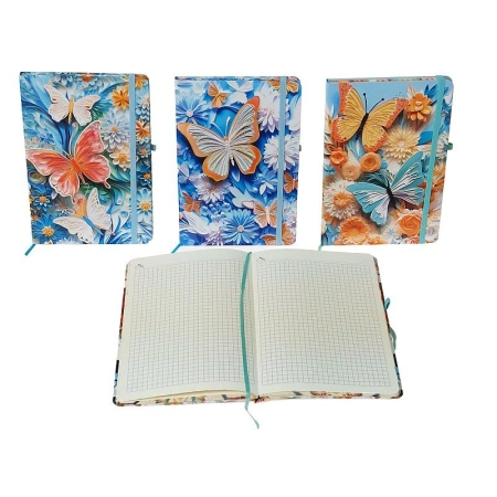 Notes (notatnik) A5 motylki krata Adar (588769)