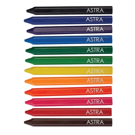 Kredki świecowe 12 kol. Astra