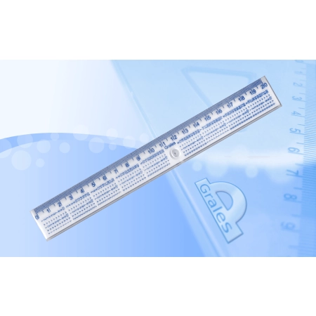 Linijka plastikowa 20cm Grales (L20T)