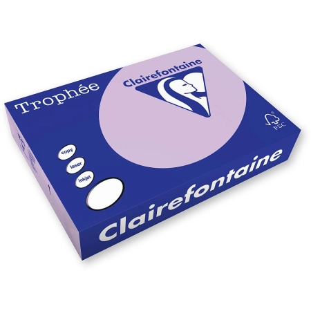 Papier kolorowy A4 liliowy 500k. 80g Trophee (xca41872)