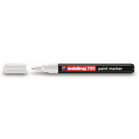Marker specjalistyczny 791 wkład biały 1,0-2,0mm okrągła końcówka Edding