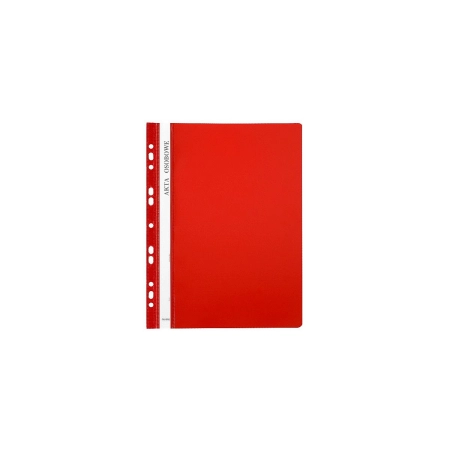 Skoroszyt A4 Akt Osobowych zawieszkowy czerwony folia Biurfol (st-23-0-01)