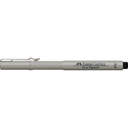 Cienkopis kreślarski Ecco Pigment wkład czarny 0,4mm 1kol. Faber Castell (FC166499)