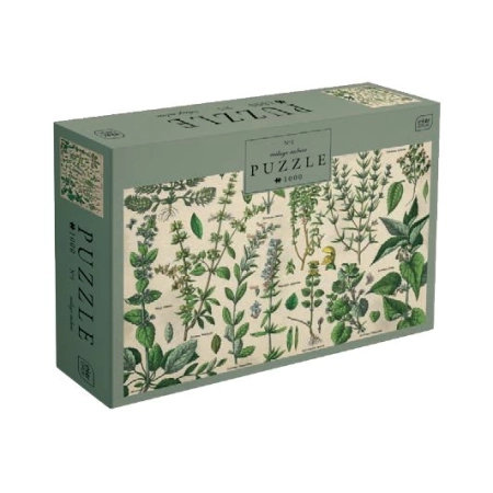 Puzzle Vintage Nature 1 zabytkowa natura 1000 el. Interdruk
