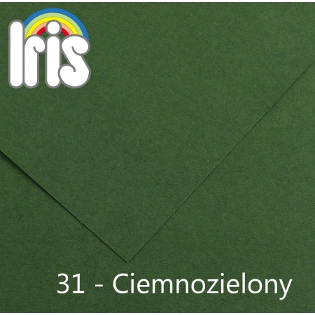 Brystol Iris 31 A3 zielony ciemny 185g 50k [mm:] 297x420 Canson (200040210)