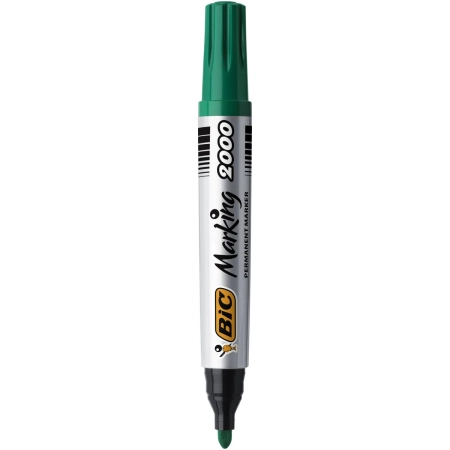 Marker permanentny Marking 2000 wkład zielony 1,5mm okrągła końcówka Bic (8209123)