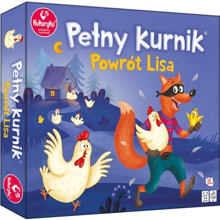 Gra edukacyjna PEŁNY KURNIK - POWRÓT LISA Kukuryku