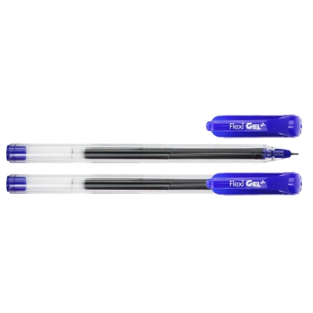 Długopis FLEXI GEL żelowy niebieski wkład czerwony 0,6mm Penmate (TT8500)