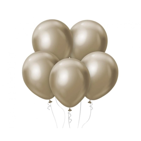 Balon gumowy Beauty&Charm platynowe szampański 12cal Godan (CB-7LSZ)