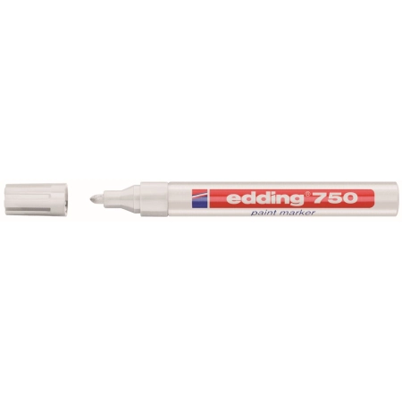 Marker specjalistyczny wkład biały 2,0-4,0mm okrągła końcówka Edding