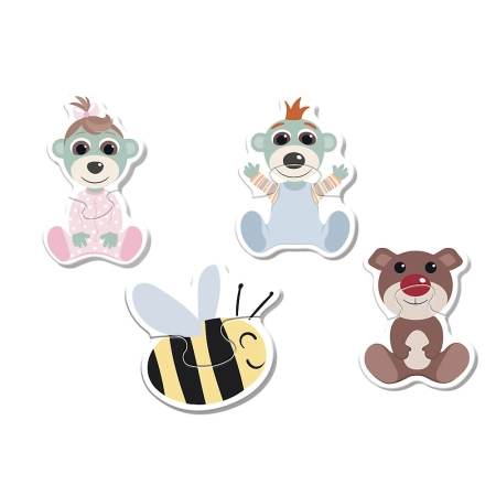 Puzzle Bobaski I Miś Baby  classic Trefl (36139)