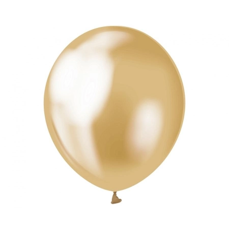 Balon gumowy Beauty&Charm 5 szt. złoty 300mm 12cal Godan (CB-5LZL)