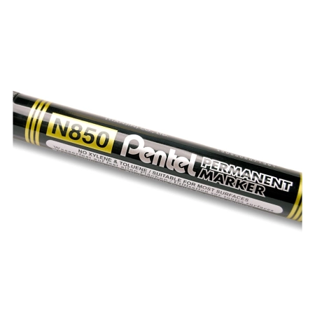 Marker permanentny wkład czarny 1,5mm okrągła końcówka Pentel (N850)