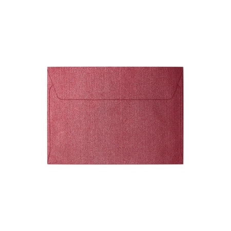 Koperta C6 pearl czerwona Galeria Papieru (280217) 10 sztuk