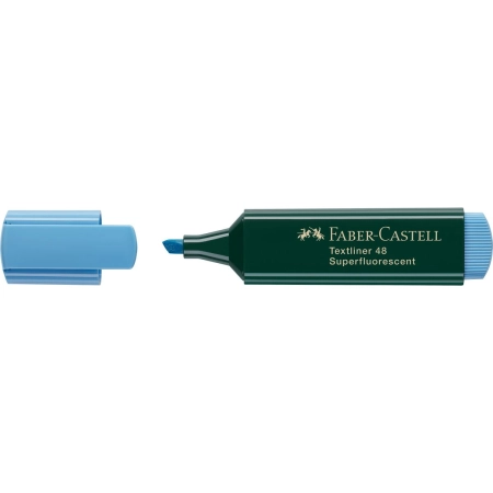 Zakreślacz wkład niebieski 1,0-5,0mm Faber Castell (154851)