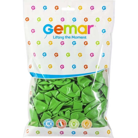 Balon gumowy pastelowy zielony pastelowy 300mm 12cal