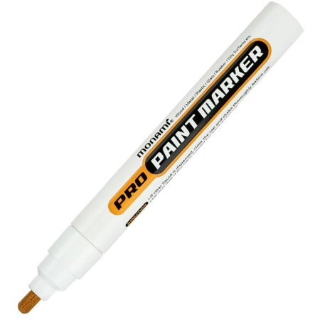 Marker olejowy ProPaint 2080151046 wkład biały 2mm okrągła końcówka Monami (160-2481)