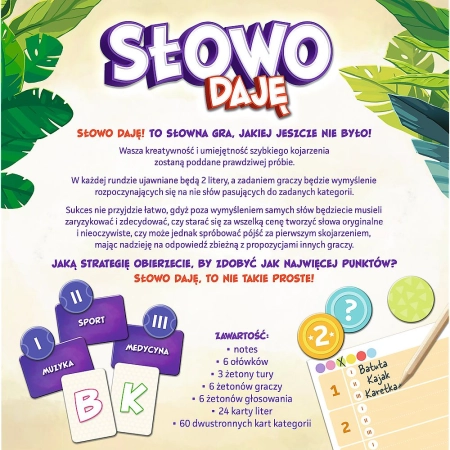 Gra strategiczna daje słowo Trefl (02707)