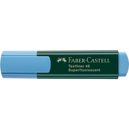 Zakreślacz wkład niebieski 1,0-5,0mm Faber Castell (154851)