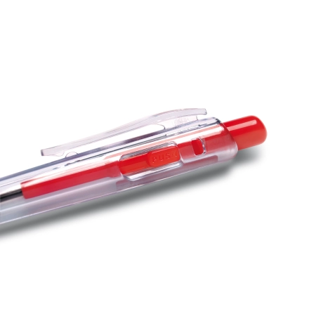 Długopis olejowy BK437 wkład czerwony 0,27mm Pentel