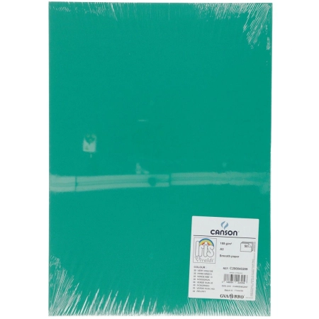 Brystol Iris 30 A3 zielony 185g 50k [mm:] 297x420 Canson (200040209)