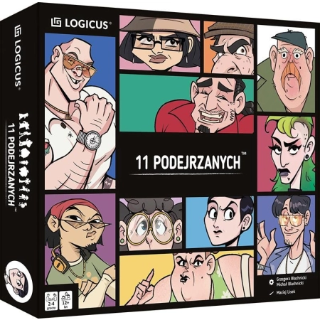 Gra edukacyjna 11 Podejrzanych Kukuryku