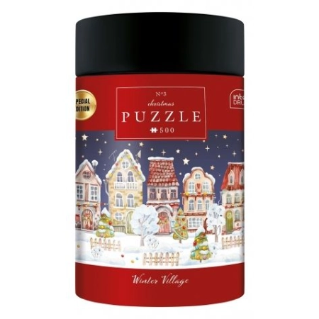 Puzzle 500 el. Interdruk (Winter Village)