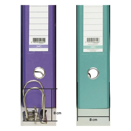 Segregator dźwigniowy Ekologiczny XXL A4 80mm niebieski Bantex (100551784)