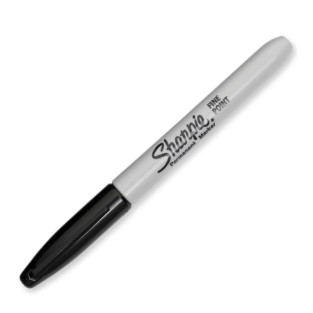 Marker permanentny Sharpie Fine wkład czarny 1,0mm fibrowa końcówka Sharpie (S0810930)