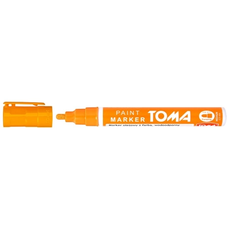 Marker olejowy wkład pomarańczowy 2,5mm okrągła końcówka Toma (TO-440 5 2)
