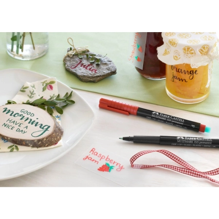 Foliopis Multimark wkład zielony 0,6mm Faber Castell (FC151363)