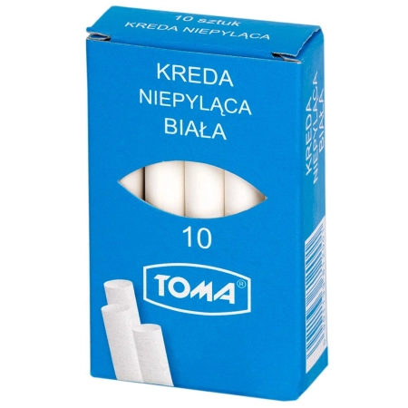 Kreda kolor: biała 10 szt Toma (OM-81200)