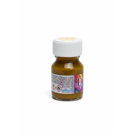 Farba do malowania na szkle kolor: żółte 30ml 1 kolor. Renesans (111)