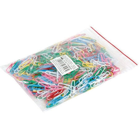 Spinacze okrągły kolorowe 28mm 500 szt (nd) (SKU 18088849-99)