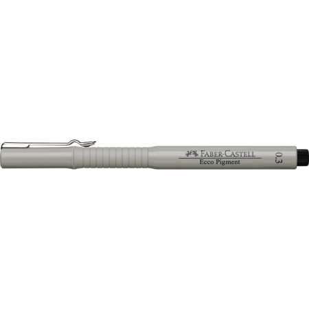 Cienkopis kreślarski Ecco Pigment wkład czarny 0,3mm 1kol. Faber Castell (FC166399)