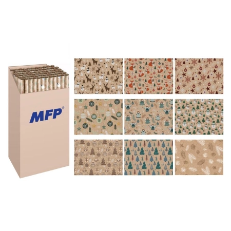 Papier ozdobny Kraft mix Mfp (5811759)