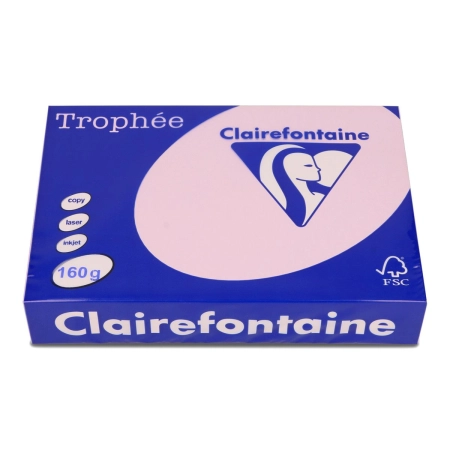 Papier kolorowy A4 kolorowy liliowy 500k. 160g Trophee (xca41043)